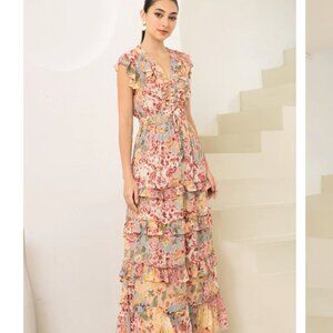 NWT Yumi Kim Cecile Maxi Dress in Rosewood (Size: Small)